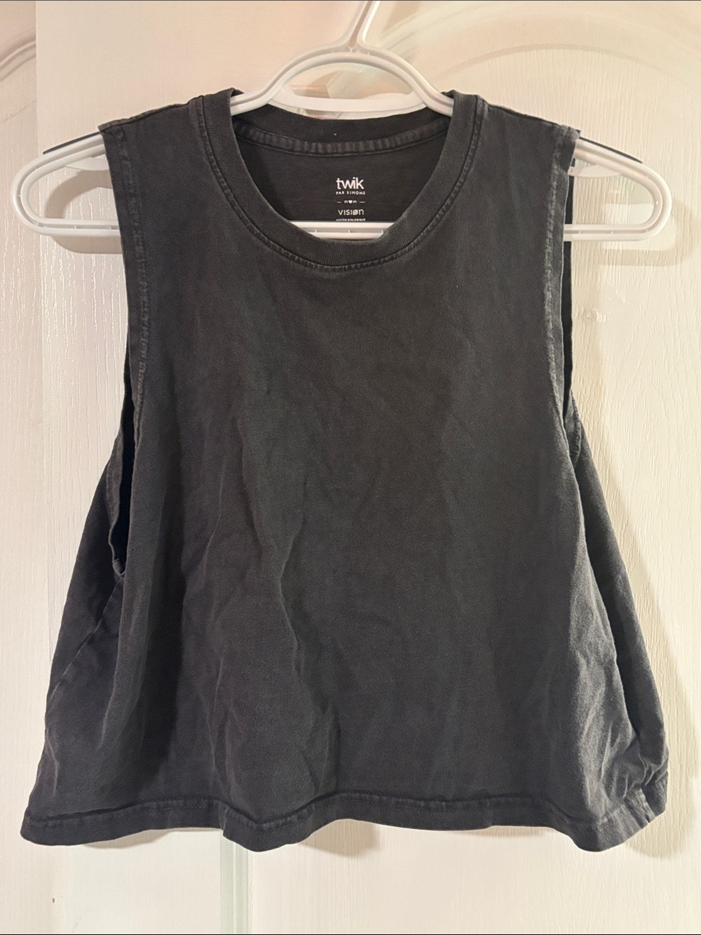 Vintage black twik muscle tee
